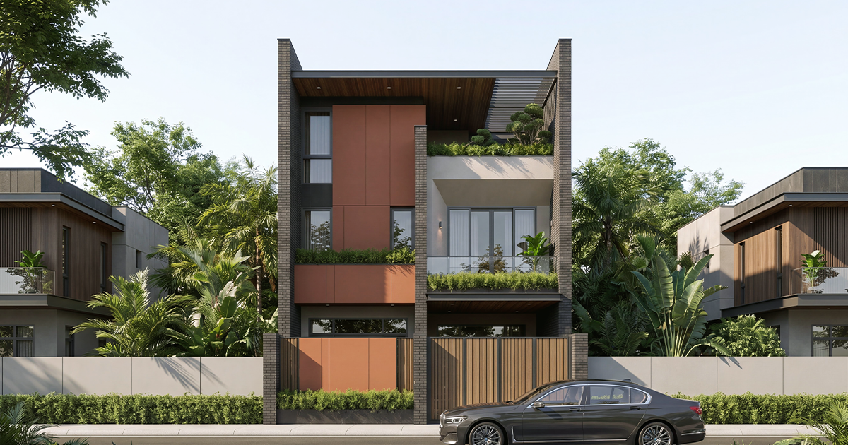 WHEN THE HOUSE FACADE IS A UNIQUE MASTERPIECE