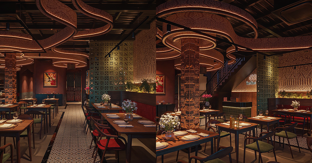SPACE TRANSFORMATION WITH CONTEMPORARY INDOCHINE SIGNATURE