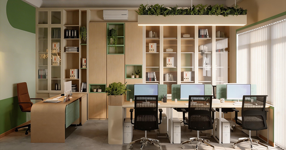 MODERN WABI SABI OFFICE STYLE